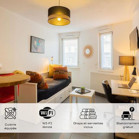 Studio Premium Arrivee Autonome 24S24H Troyes Esterno foto